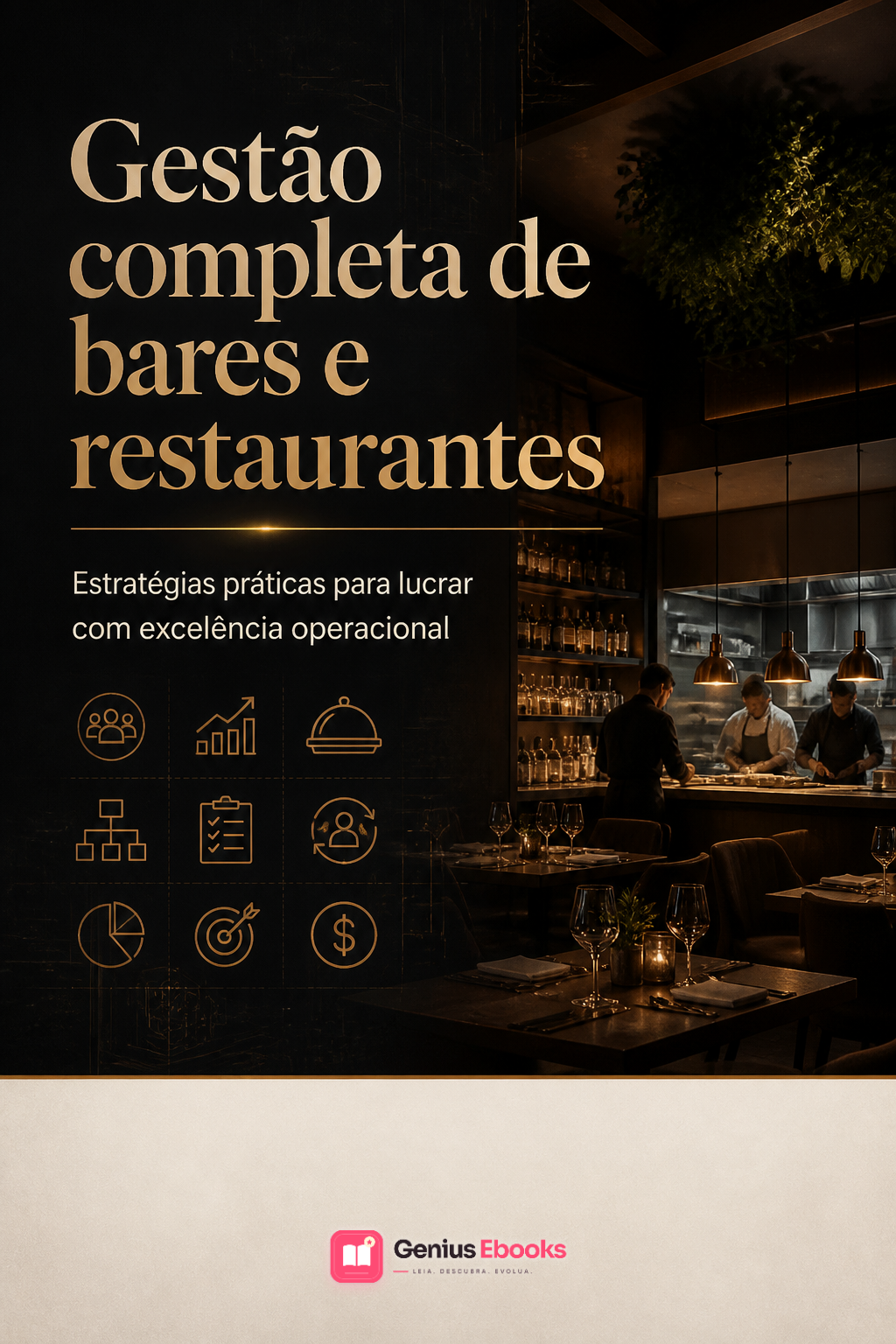 Capa do ebook Gestão completa de bares e restaurantes