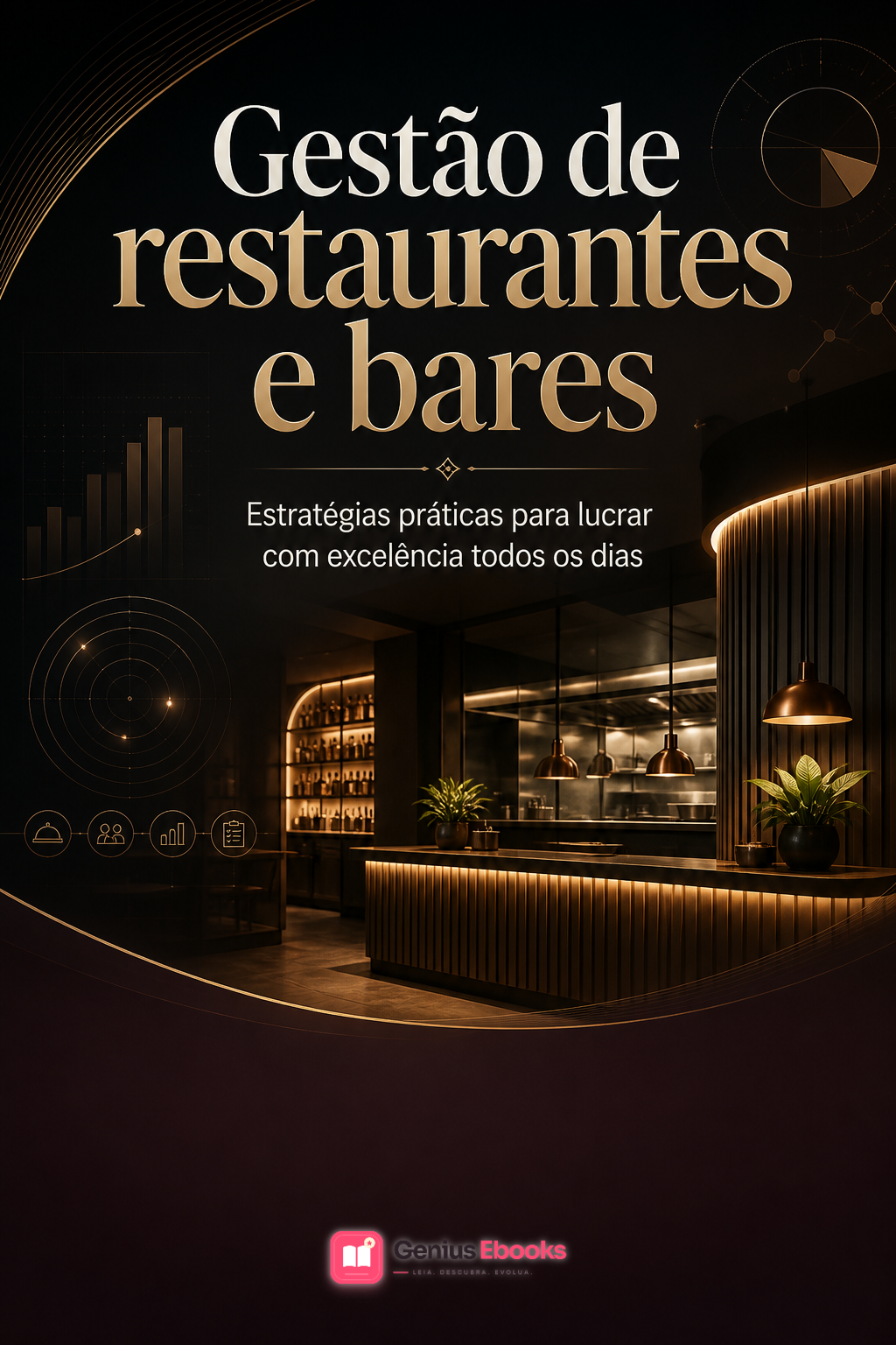 Capa do ebook Gestão de restaurantes e bares