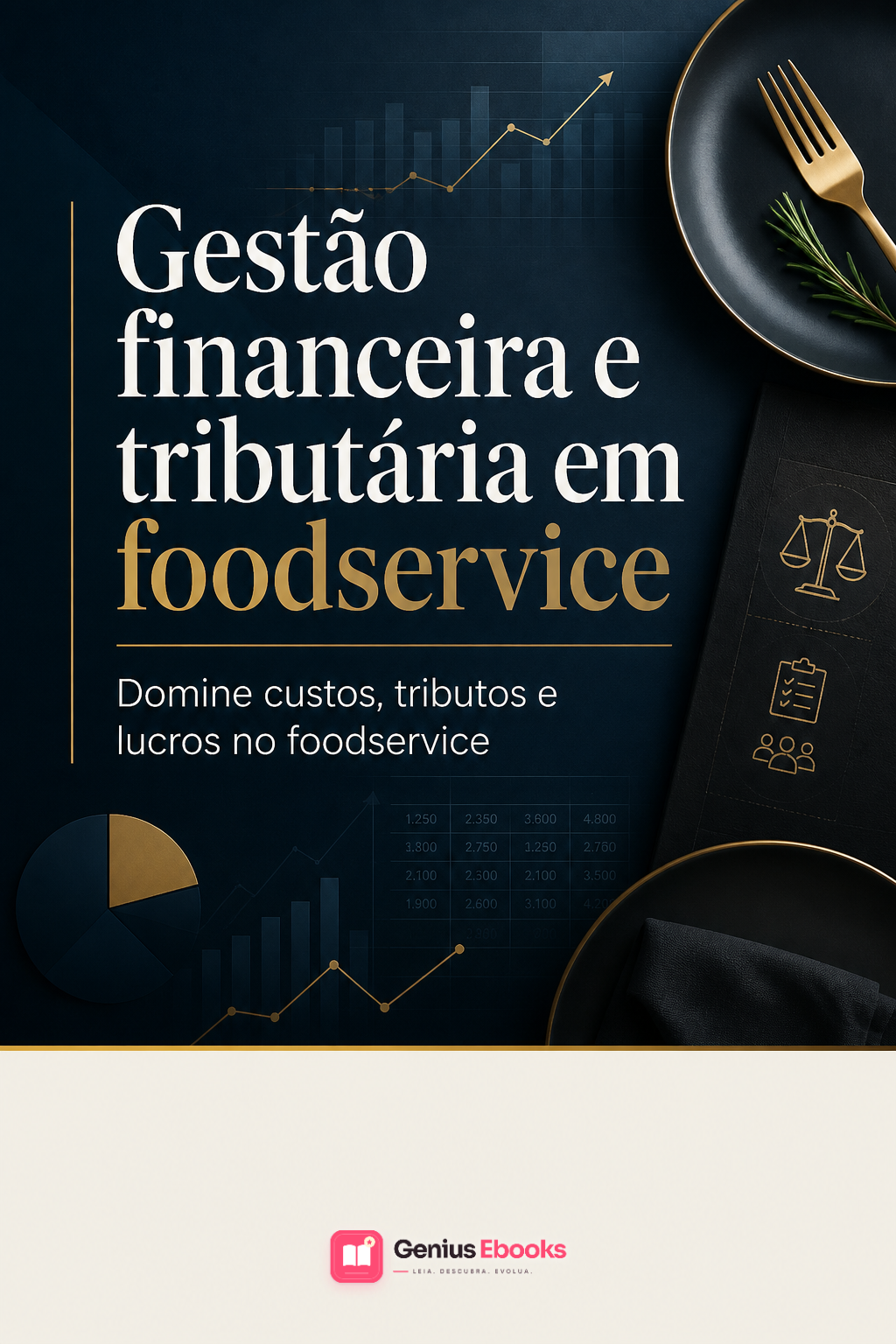 Capa do ebook Gestão financeira e tributária em foodservice