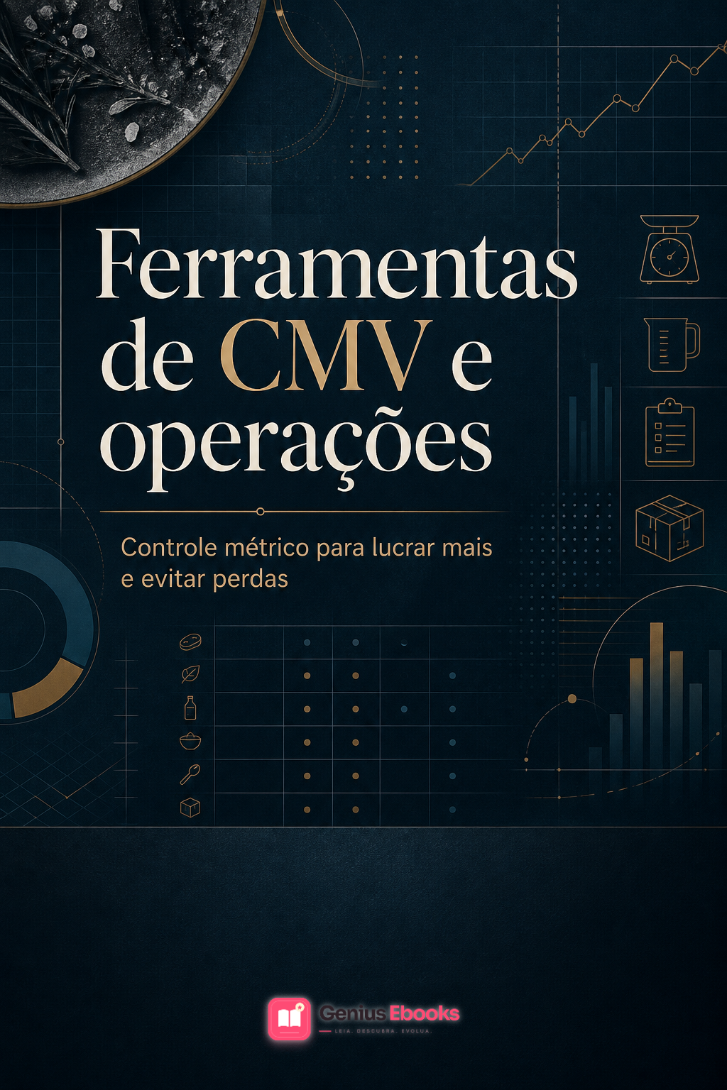 Capa do ebook Ferramentas de CMV e operações