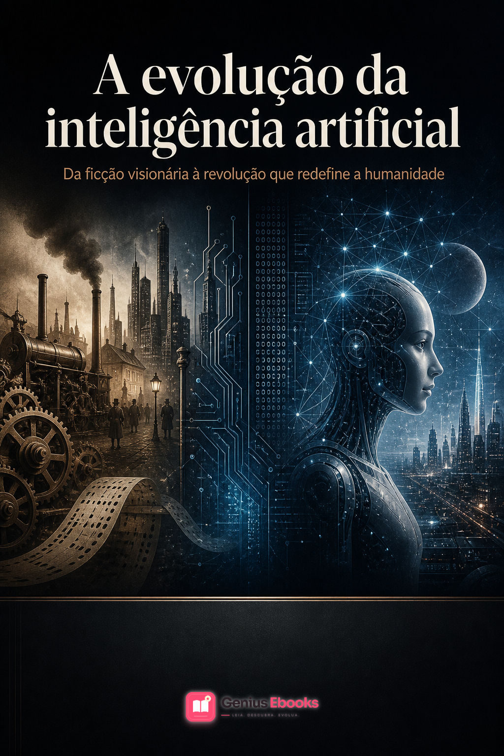 Capa do ebook A evolução da inteligência artificial